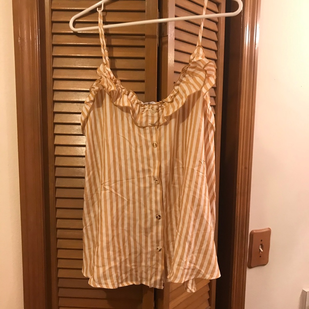 Spaghetti strap blouse
